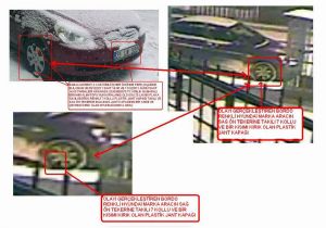 Kırık jant kapağı hırsızı ele verdi